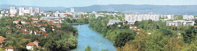 Rijeka Vrbas protječe kroz Banja Luku.